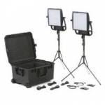 Litepanels Astra 1x1 Traveller Duo Gold Mount Light Kit (p/n 935-3008) Litepanels Astra 1x1 Traveller Duo Gold Mount Light Kit (p/n 935-3008)